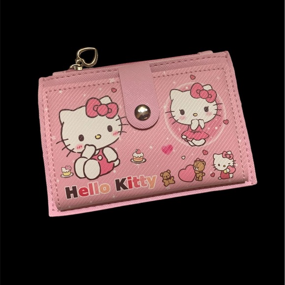 Hello Kitty Card & Coin Purse, Wrist Keychain Bundle - Picture 3 of 11